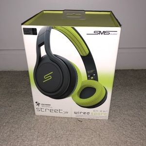 SMS audio On ear wired sport headphones